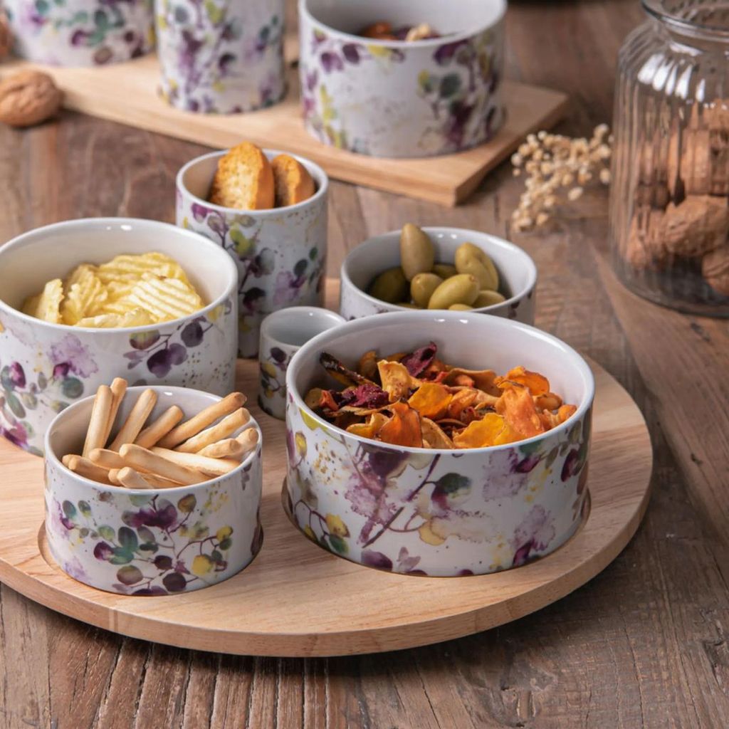 Plateau apéro avec 4 coupelles Les vilaines filles